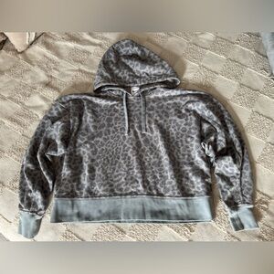 Women’s Nike Grey Leopard Hoodie